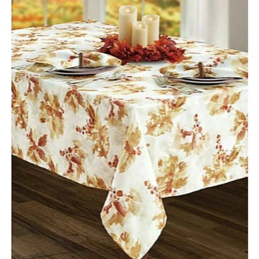 Printed Fabric Tablecloth 60